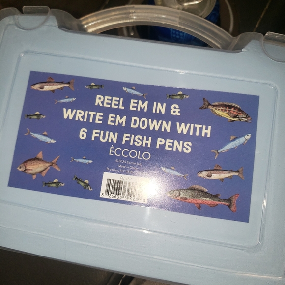 Fish Pen Set - Multicolor - Picture 2 of 4